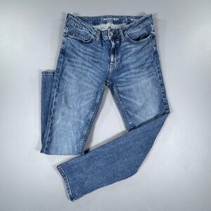 Calvin Klein Jeans Women‎ Size 4 Slim Boyfriend Blue Wash Denim Jeans